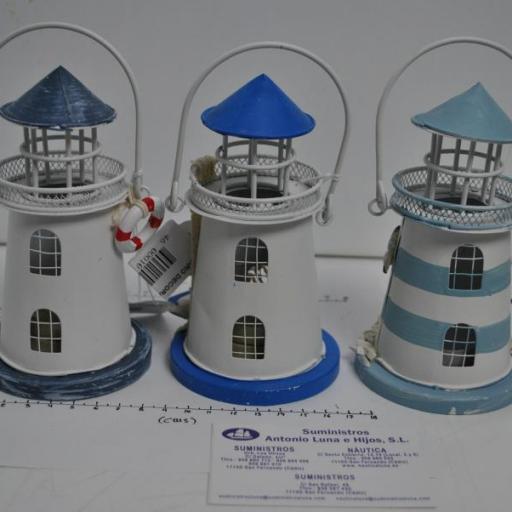 Faro decorativo para vela Led [1]