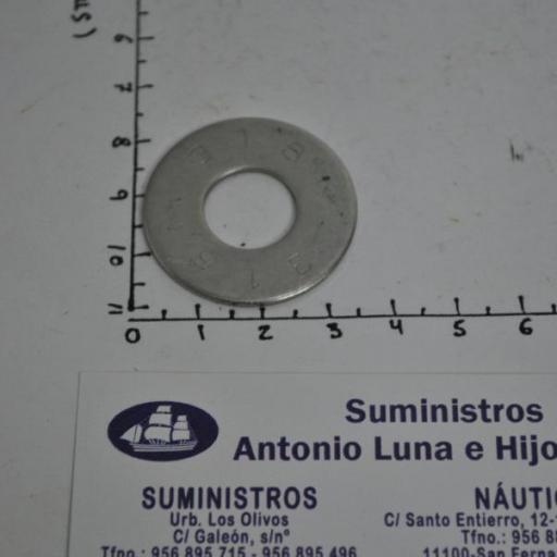 Arandela plana (similar a Din-125) de acero inoxidable A4 para tornillos de rosca UNC