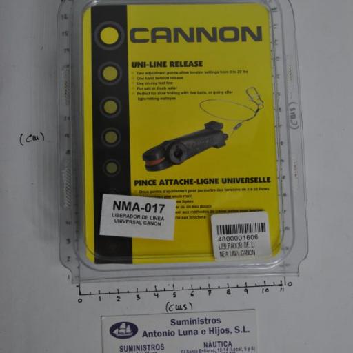Liberador de línea universal Cannon [7]
