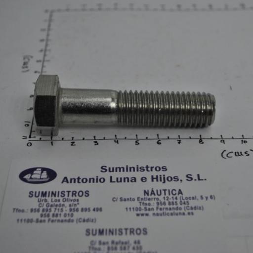 Tornillo cabeza hexagonal (parcialmente roscado) Din-931 acero inoxidable A4 (rosca UNC) [1]