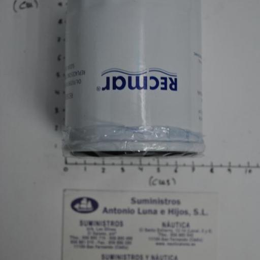 Filtro de aceite (equivalente 16510-93J00 Suzuki) RecMar [4]