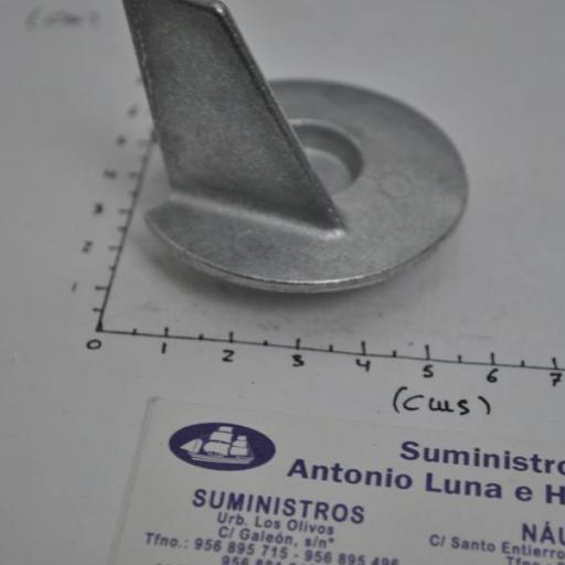 Ánodo de zinc 853762T01 original Quicksilver/Mercury [5]