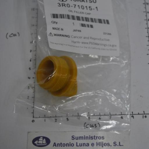 Tapón de llenado del aceite del cárter 3R0-71015-1 original Tohatsu [7]