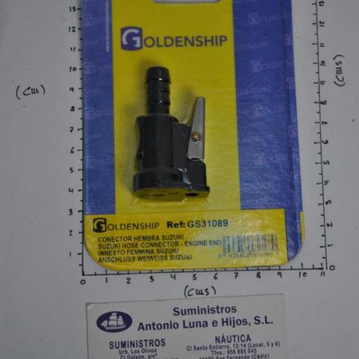 Conector de combustible hembra (equivalente 65750-87J11 Suzuki) Goldenship [7]
