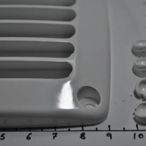 Rejilla de ventilación cuadrada Top Line de plástico blanca de 92 x 92 mm Nuova Rade [2]