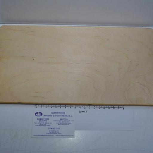 Asiento de madera de 37 x 18,5 cm para guindola profesional Lalizas [0]