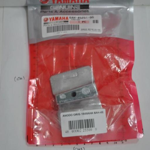 Ánodo de zinc 6AH-45251-00 original Yamaha [7]