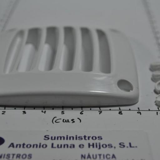 Rejilla de ventilación cuadrada Top Line de plástico blanca de 92 x 92 mm Nuova Rade [5]