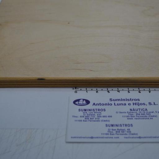 Asiento de madera de 37 x 18,5 cm para guindola profesional Lalizas [5]