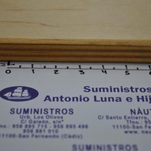 Asiento de madera de 37 x 18,5 cm para guindola profesional Lalizas [1]
