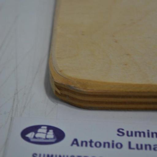 Asiento de madera de 37 x 18,5 cm para guindola profesional Lalizas [6]
