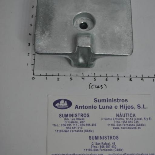 Ánodo de zinc 6AH-45251-00 original Yamaha [6]