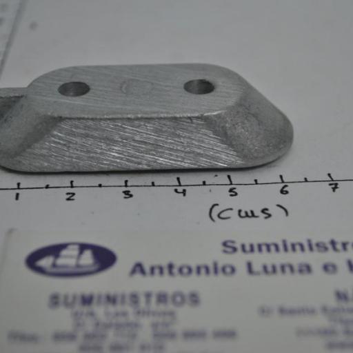 Ánodo de aluminio (equivalente 65W-45251-00 Yamaha) RecMar
