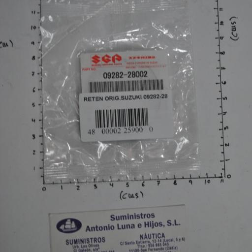 Retén de aceite del eje de la hélice 09282-28002 original Suzuki [6]