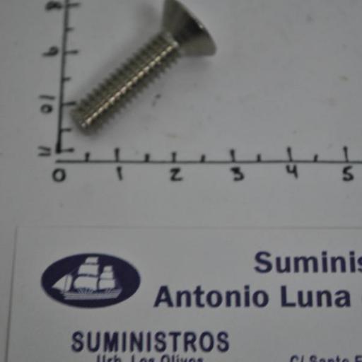 Tornillo Din-965 acero inoxidable A4 (rosca UNC) [2]