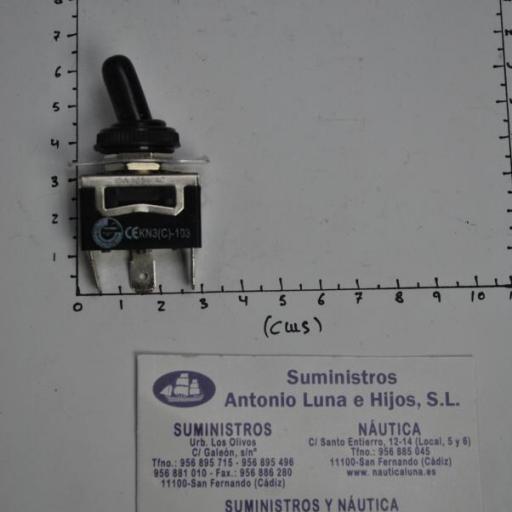 Interruptor On-Off-On (tres posiciones) 12V/24V 10A Lalizas [2]