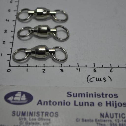 Torniquetes (giratorios) a bolas sin imperdible Kali [2]