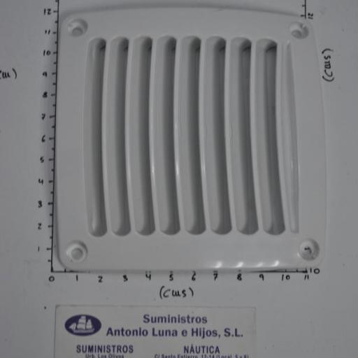 Rejilla de ventilación cuadrada Top Line blanca Nuova Rade [3]
