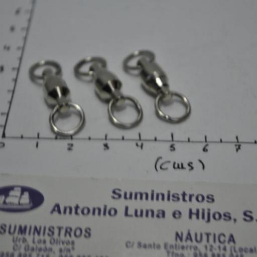 Torniquetes (giratorios) a bolas sin imperdible Kali [3]