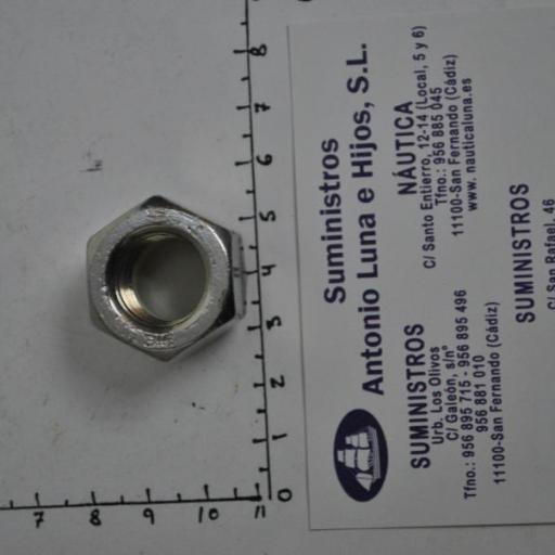 Tuerca autoblocante Din-985 acero inoxidable A4 (rosca UNC) [2]