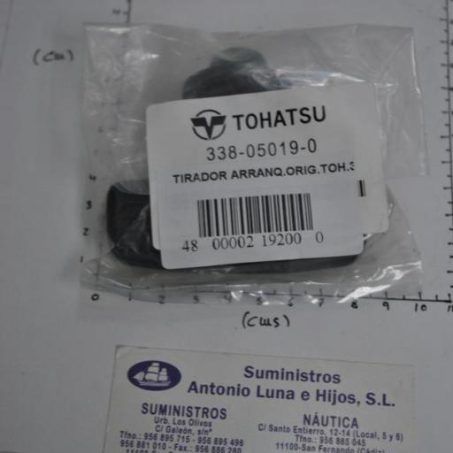 Tirador de arranque 338-05019-0 original Tohatsu [7]