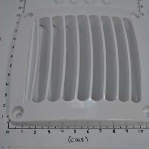 Rejilla de ventilación cuadrada Top Line blanca Nuova Rade [6]