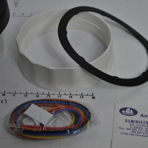 Reloj cuentavueltas 0/6000 RPM negro RecMar [3]