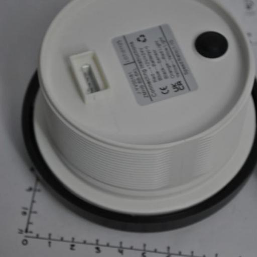 Reloj cuentavueltas 0/6000 RPM negro RecMar [5]