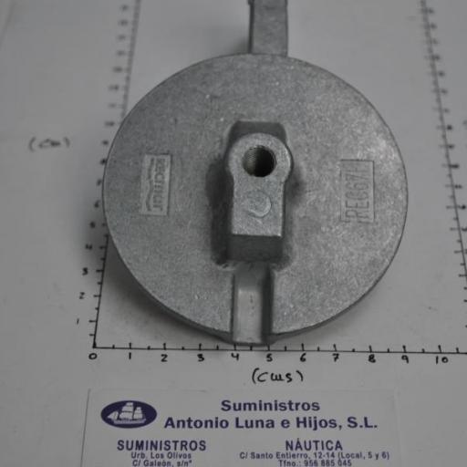 Ánodo de zinc (equivalente 67F-45371-00 Yamaha) RecMar [4]