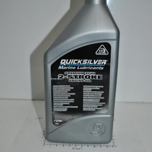 Aceite de motor 2T Premium Plus 1 litro Quicksilver