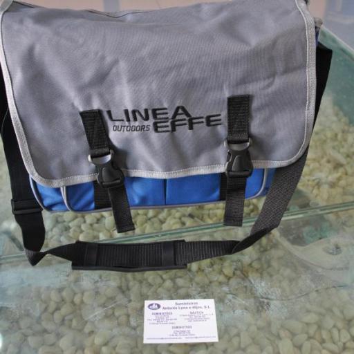 Bolsa bandolera de pesca azul Lineaeffe [4]