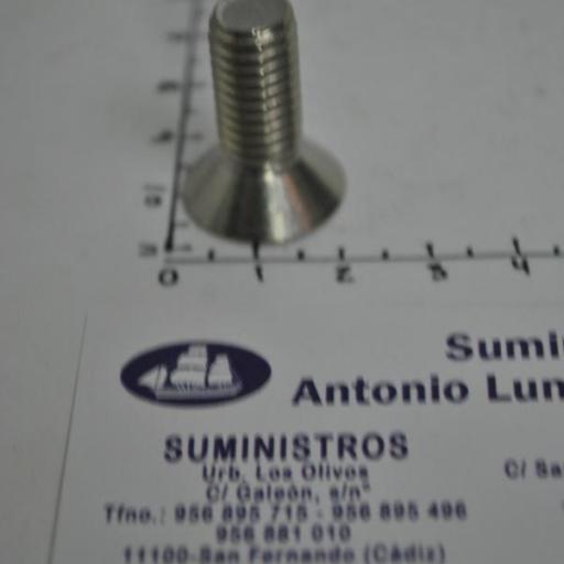 Tornillo Din-7991 acero inoxidable A4 (rosca UNC) [6]
