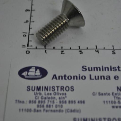 Tornillo Din-7991 acero inoxidable A4 (rosca UNC) [7]