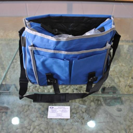 Bolsa bandolera de pesca azul Lineaeffe [6]