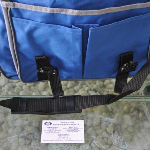Bolsa bandolera de pesca azul Lineaeffe [7]