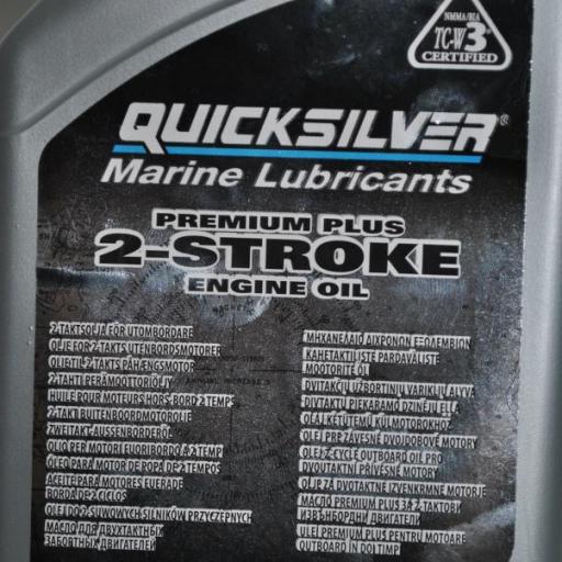 Aceite de motor 2T Premium Plus 1 litro Quicksilver [4]