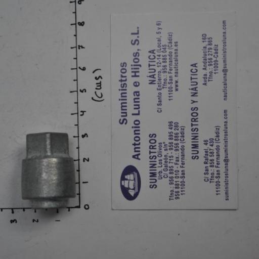 Ánodo de zinc (equivalente 67F-11325-00 Yamaha) RecMar