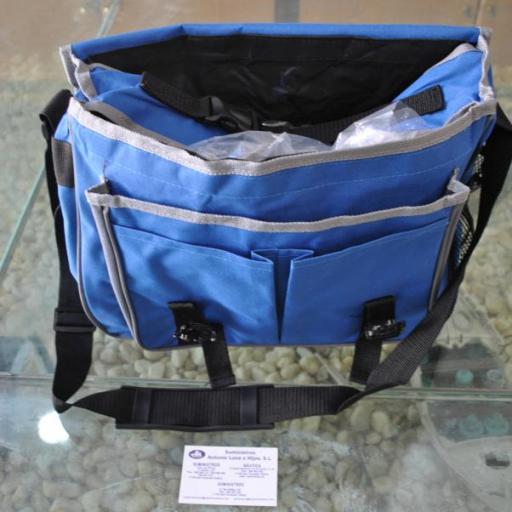 Bolsa bandolera de pesca azul Lineaeffe [1]