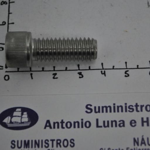 Tornillo cabeza allen Din-912 acero inoxidable A4 (AISI-316) de rosca UNC [7]
