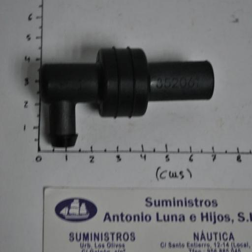 Boquilla de escape 0352061 original Evinrude/Johnson