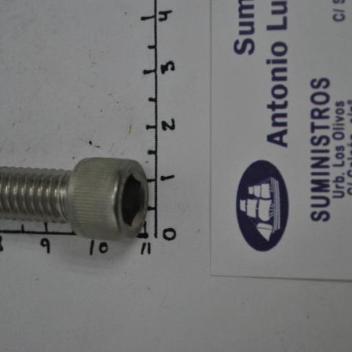Tornillo cabeza allen Din-912 acero inoxidable A4 (AISI-316) de rosca UNC [6]