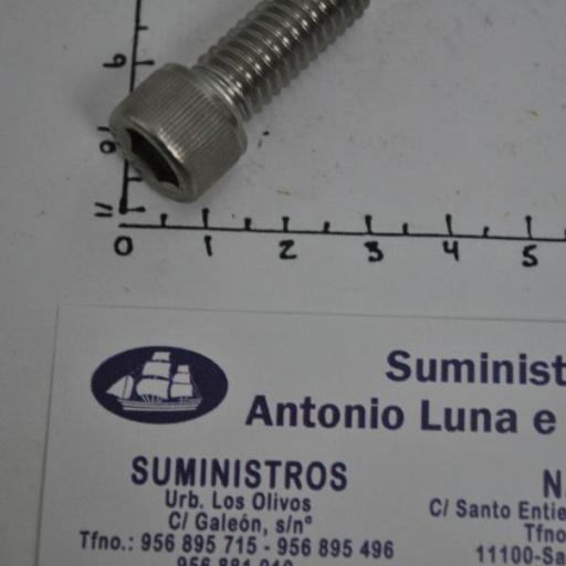 Tornillo cabeza allen Din-912 acero inoxidable A4 (AISI-316) de rosca UNC [3]