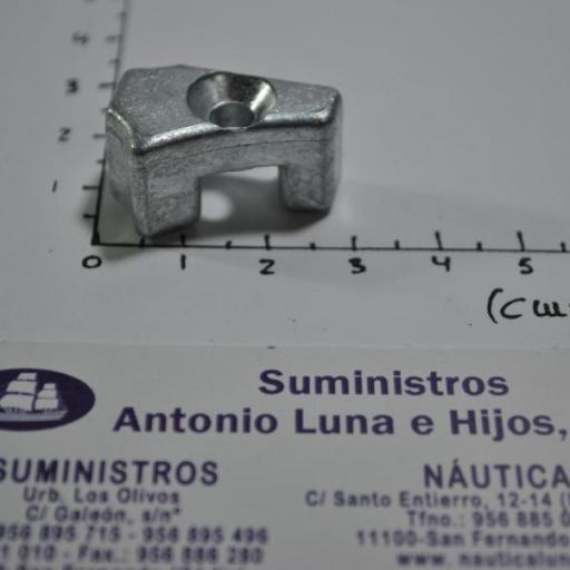 Ánodo de zinc (equivalente 682-11325-00 Yamaha) Tecnoseal [4]