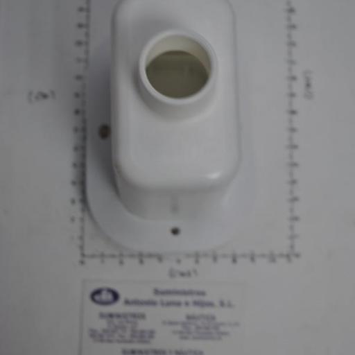 Caja de ducha blanca con tapa rectangular Nuova Rade [2]