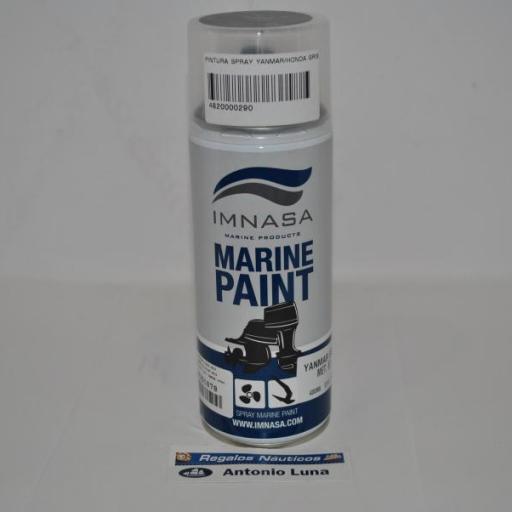 Pintura (spray) motor Marine Paint Yanmar gris 400ml Imnasa