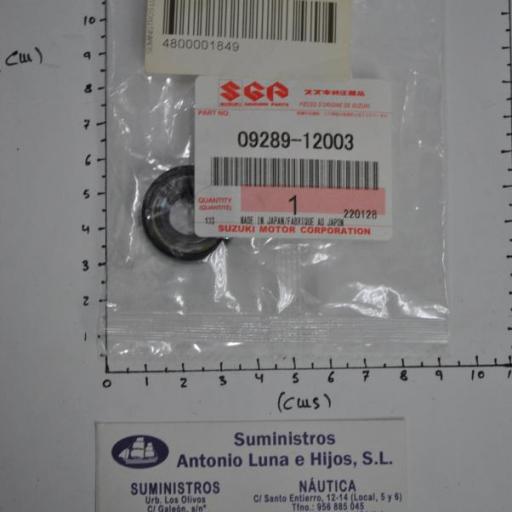 Retén de aceite del eje de cola 09289-12003 original Suzuki [7]
