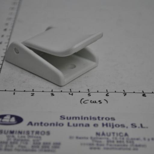 Hebilla de plástico blanca para cintas de 25 mm Nuova Rade [4]