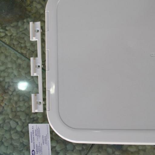 Tapa de registro blanca de 374 x 374 mm Plastimo [3]