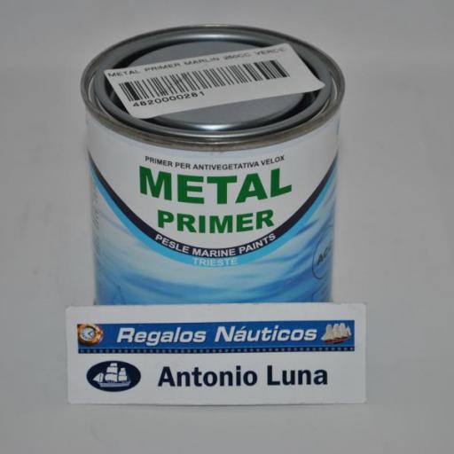 Imprimación para metales verde Metal Primer 250cc Marlin [0]