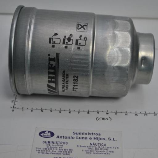 Filtro de gasoil (equivalente 970311185 Nanni Diesel) Hifi [4]